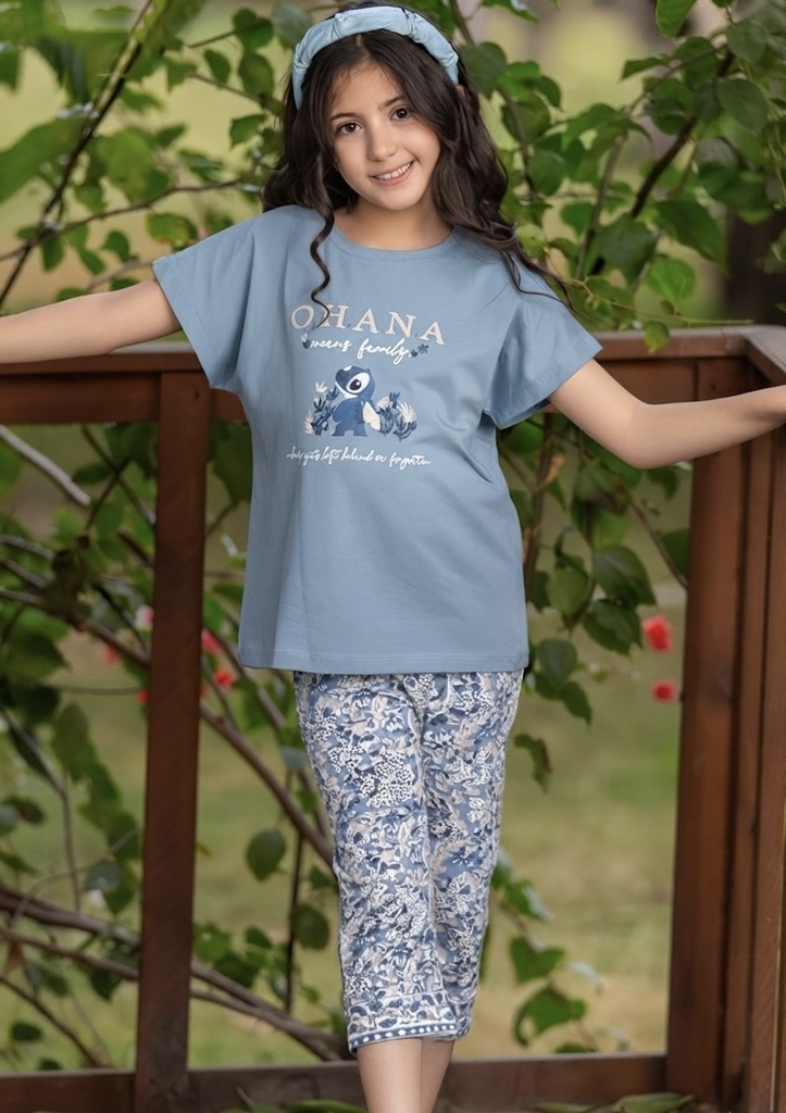 Disney Stitch & Ohana Nightwear Set (6)